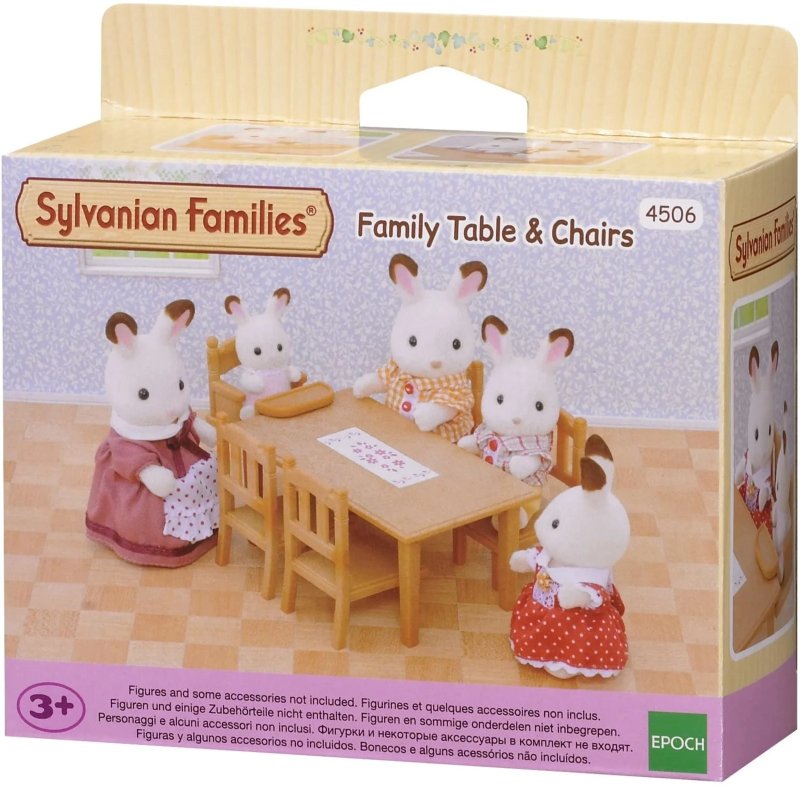 sylvanian families eettafelset 4506