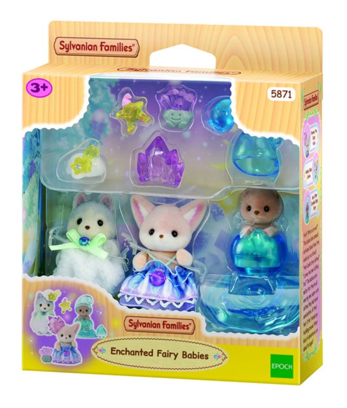 sylvanian families betoverende sprookjes babys 587