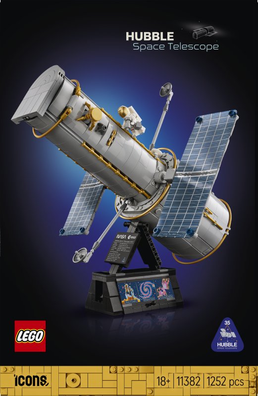 LEGO Icons Hubble Space Telescope - Science Decor Set -11382 LEGO Icons Hubble Space Telescope - Science Decor Set -11382