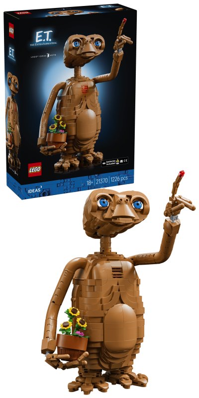 LEGO Ideas E.T. the Extra-Terrestrial Building Set 21370 LEGO Ideas E.T. the Extra-Terrestrial Building Set 21370