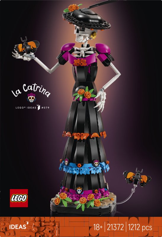 LEGO Ideas La Catrina Figurine Building Set 21372 LEGO Ideas La Catrina Figurine Building Set 21372