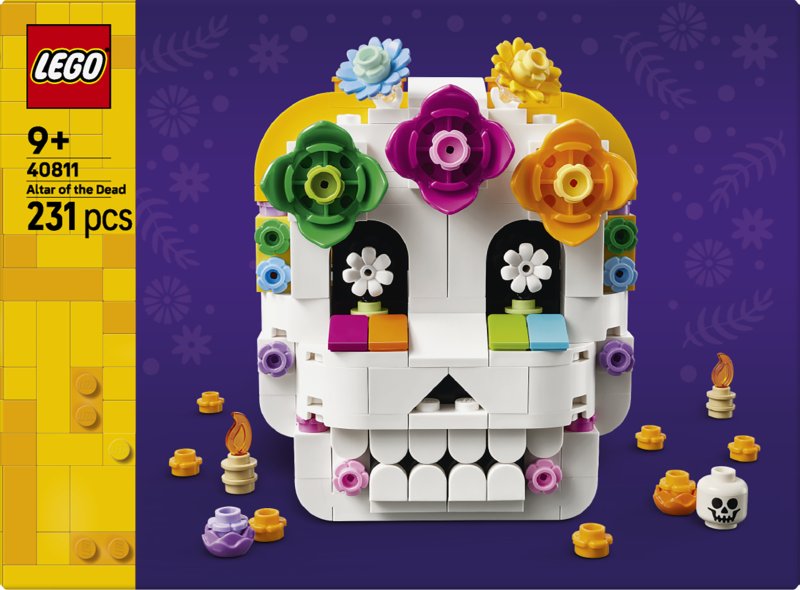 LEGO Altar of the Dead Día De Los Muertos Skull Decor 40811 LEGO Altar of the Dead Día De Los Muertos Skull Decor 40811