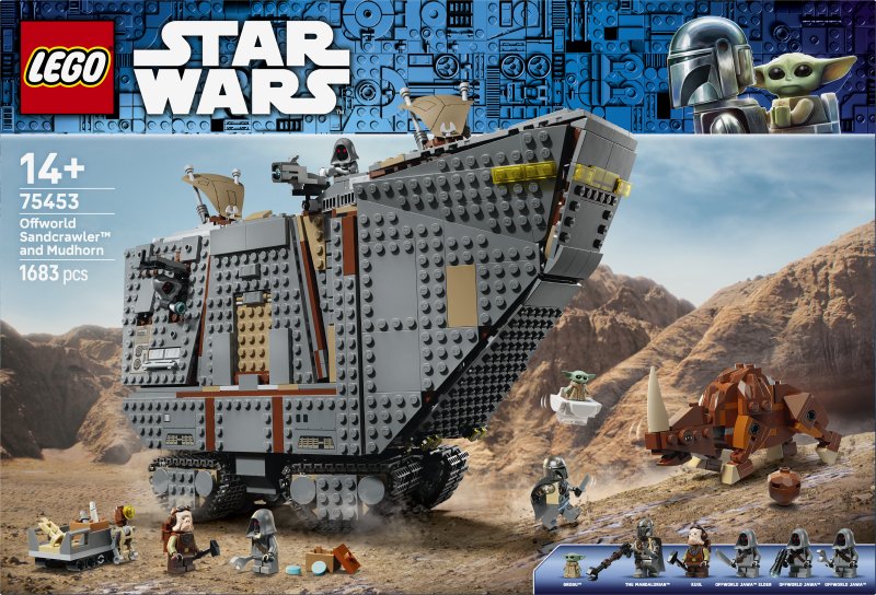 LEGO Star Wars Offworld Sandcrawler and Mudhorn Set 75453 LEGO Star Wars Offworld Sandcrawler and Mudhorn Set 75453