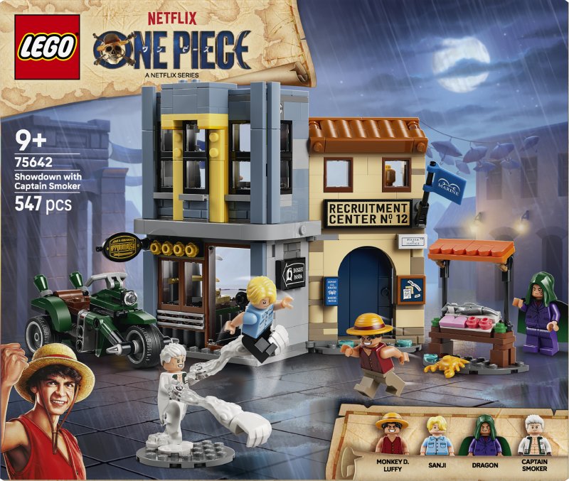 LEGO ONE PIECE Showdown with Captain Smoker Toy 75642 LEGO ONE PIECE Showdown with Captain Smoker Toy 75642