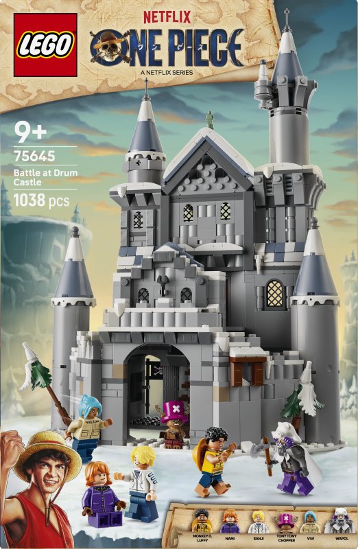 LEGO ONE PIECE Battle at Drum Castle Pretend Play Toy 75645 LEGO ONE PIECE Battle at Drum Castle Pretend Play Toy 75645