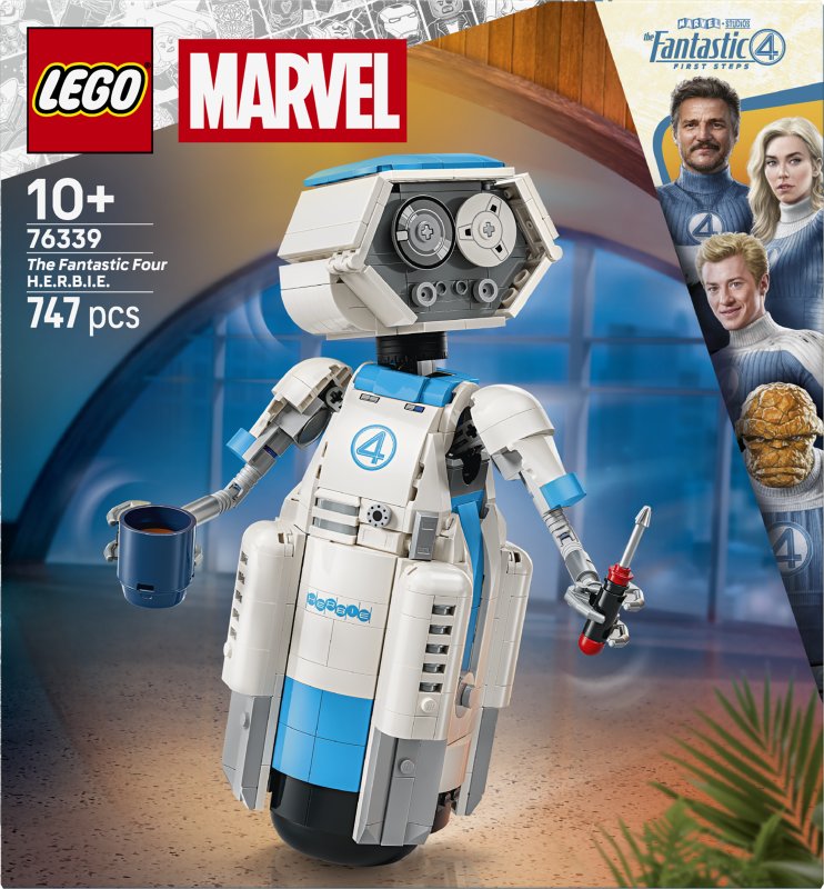 LEGO Marvel The Fantastic Four H.E.R.B.I.E. 76339 LEGO Marvel The Fantastic Four H.E.R.B.I.E. 76339
