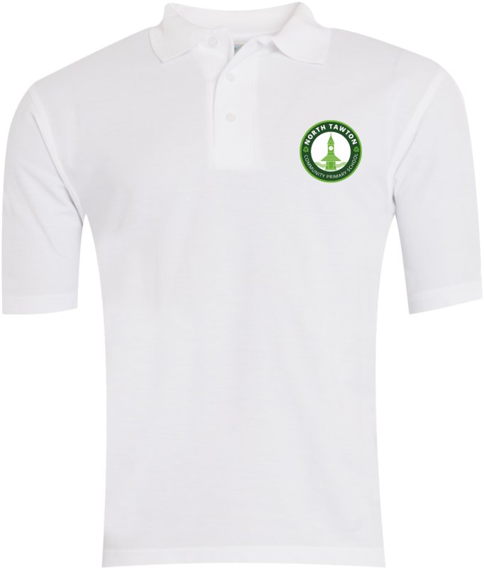 North Tawton Primary School White Polo