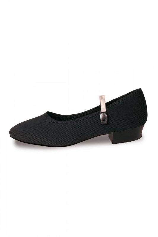 regulation low heel canvas character exam shoes p170 11308 zoom