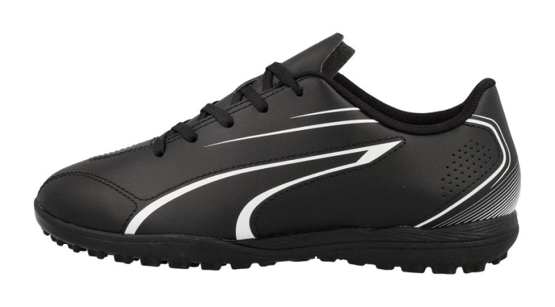 107484017 Puma Vitoria TT Astro Turf Football Boots Black White 7