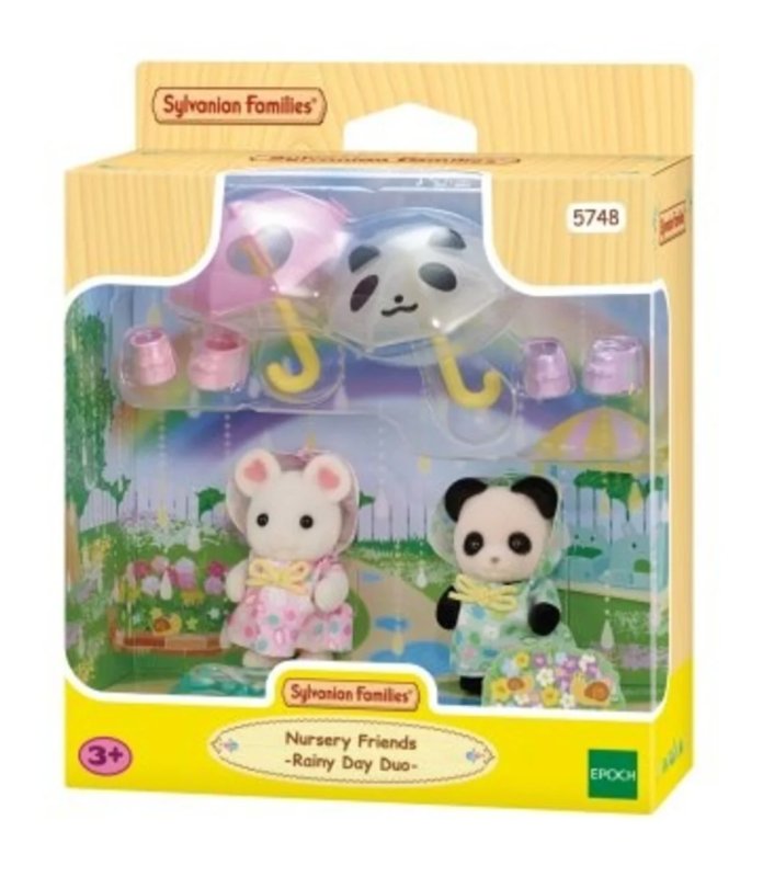 sylvanian families duo peutervriendjes 5748