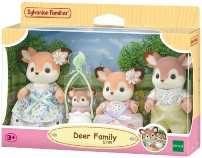 sylvanian families familie hert 5799
