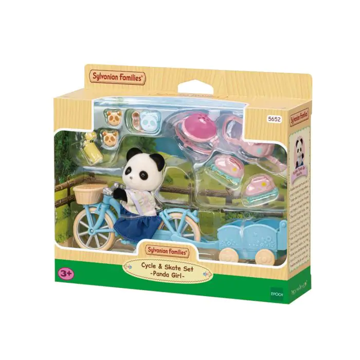 5652 pk a cycle and skate set panda girl