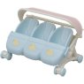 sylvanian families wandelwagen drieling 5533