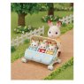 sylvanian families wandelwagen drieling 5533