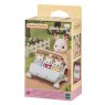 sylvanian families wandelwagen drieling 5533