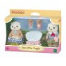 sylvanian families familie zeeotter 5803