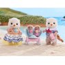sylvanian families familie zeeotter 5803