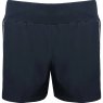 111887 Performance Female Training Shorts NavySilver