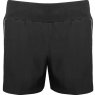 111887 Performance Female Training Shorts BlackSilver 1
