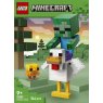 LEGO Minecraft Chicken Jockey Building Toy Decor 21582 LEGO Minecraft Chicken Jockey Building Toy Decor 21582