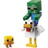 LEGO Minecraft Chicken Jockey Building Toy Decor 21582 LEGO Minecraft Chicken Jockey Building Toy Decor 21582