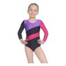 hop nylon lycra long sleeve gymnastics leotard p78 141276 image