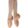 neoprene slip on jazz shoes flesh