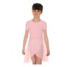 tulip long exam wrap skirt pink