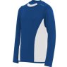 112313 Essentials LS Multisport Shirt RoyalWhite