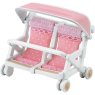 sylvanian families dubbele kinderwagen 4533