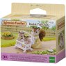 sylvanian families dubbele kinderwagen 4533
