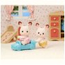 sylvanian families tweeling chocoladekonijn 5420