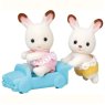 sylvanian families tweeling chocoladekonijn 5420