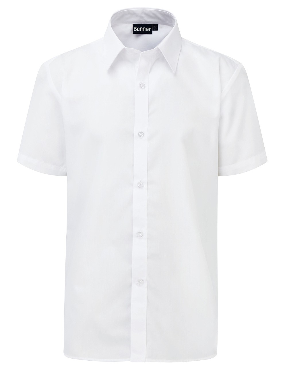 Short Sleeve  -  Slim Fit -  Non-Iron Shirt - Twinpack (Banner)