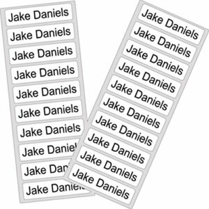 Iron-On Name Labels