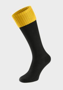 Football Sock with Contrast Turn Over Top - Falcon