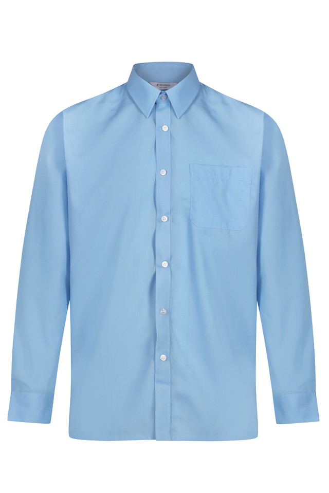 Long Sleeve - Non-Iron School Shirt -Twinpack (Trutex)