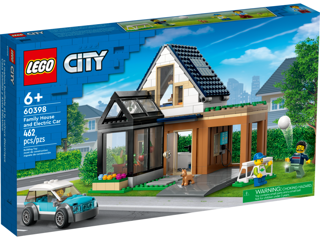 LEGO 60398 FAMILY HOUSE AND ELECTRIC CAR