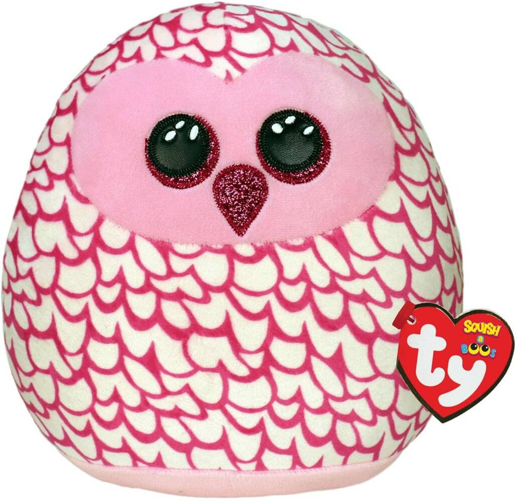 PINKY OWL SQUISH-A-BOO 14