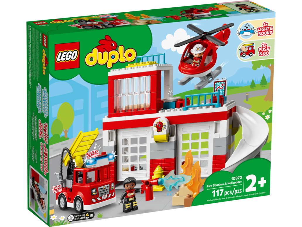LEGO 10970 FIRE STATION & HELICOPTER
