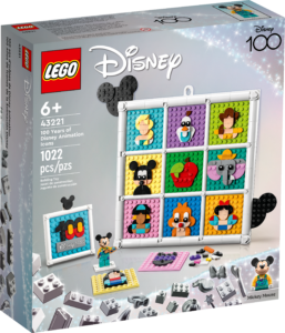 LEGO 43221 100 YEARS OF DISNEY ANIMATION ICONS