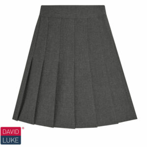 David Luke Junior Stitch Down Pleat School Skirt