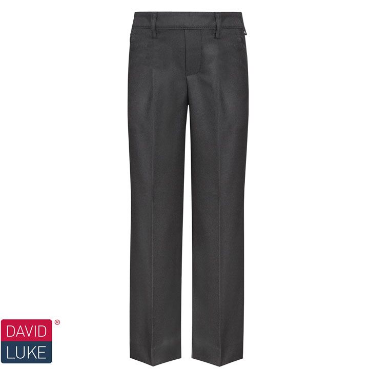 David Luke Elastic Back Sturdy Fit School Trouser