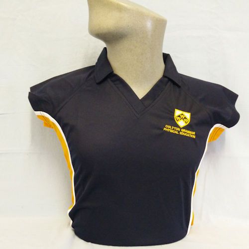 Colyton Grammar School Girls Fit PE Polo Shirt
