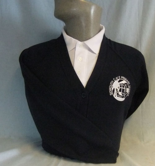 Sidmouth Primary School Embroidered Sweatshirt Cardigan