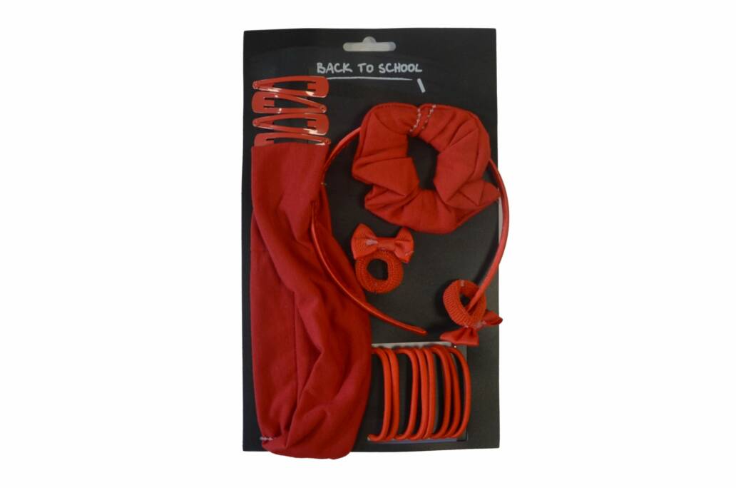 Large school Hair Accessory Set