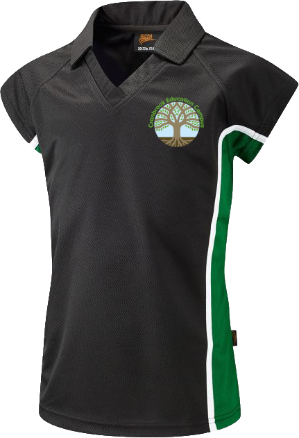 Cranbrook Education Campus Girls Fit PE Polo Shirt